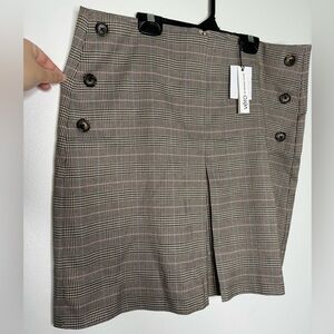 New with tag Véro houndstooth mini skirt